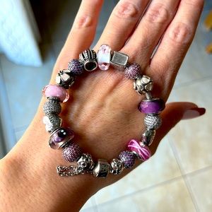 Pandora Bracelet - full of charms